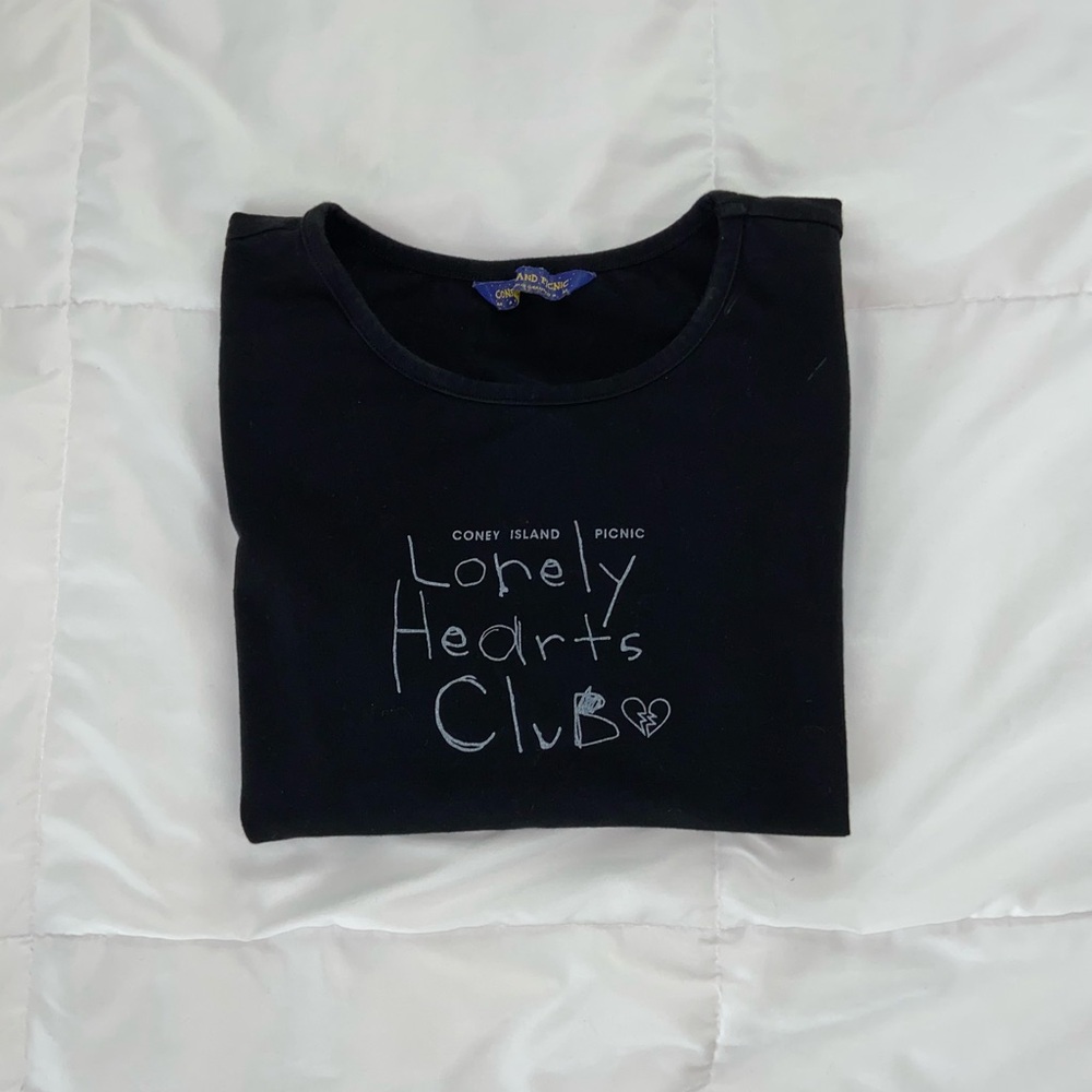 Coney Island Picnic baby tee from Urban Outfitters “Lonely Hearts Club”